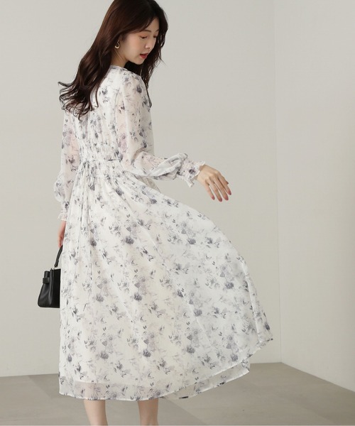 プロポーションボディドレッシング　レースシャーリングワンピース プロポーションボディドレッシング PROPORTION BODY DRESSING