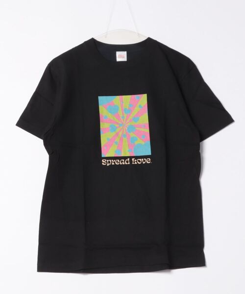 ARCHIVER(アーカイバ)の「【8】【it】【Spread Love】オリジナルプリント S/S T(Tシャツ/カットソー・レディース・ホワイト/ブラック・MEDIUM/LARGE/SMALL)」の1枚目の写真