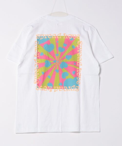 ARCHIVER(アーカイバ)の「【8】【it】【Spread Love】オリジナルプリント S/S T(Tシャツ/カットソー・レディース・ホワイト/ブラック・MEDIUM/LARGE/SMALL)」の3枚目の写真