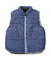 リバーシブルボアベスト