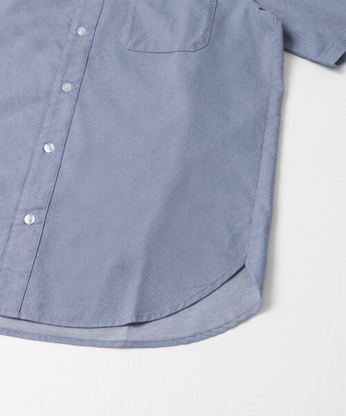 ITEMS URBANRESEARCH（アイテムズ アーバンリサーチ）の「TCインディゴ バンドカラー半袖シャツ（シャツ/ブラウス・メンズ・ライトブルー/ブルー/ネイビー・MEDIUM/LARGE）」の17枚目の写真