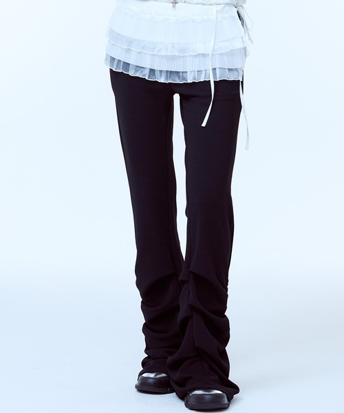 LUV IS TRUE★韓国★人気★PA FRILL WARP SKIRT 2色 レース セール】PA FRILL WARP SKIRT（スカート）｜LUVISTRUE（ラヴイズ