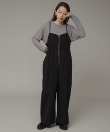 URBAN RESEARCH Sonny Label | フロントジップキャミサロペット(サロペット/オーバーオール)