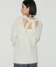 Firsthand | Firsthand/ファーストハンド リサイクルシャギーバックリボンプルオーバー(ニット/セーター)