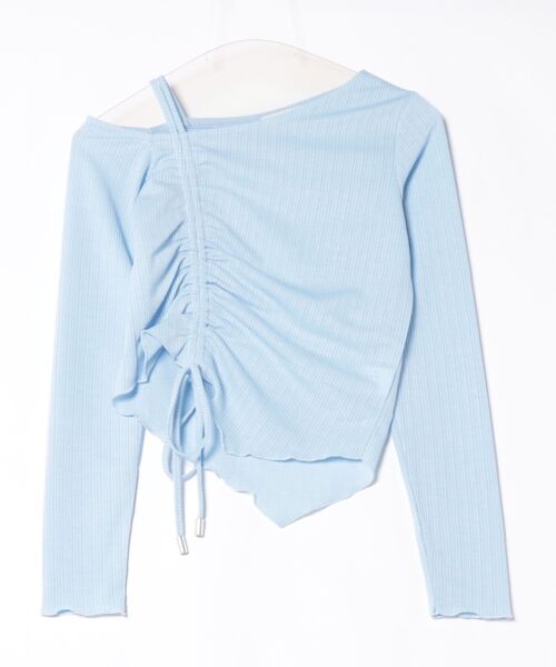 3.3 Field Trip （3.3フィールドトリップ）の「3.3 Field Trip／ヘンケイシャーリング長袖T（Tシャツ/カットソー・レディース・チャコール/アイボリー/カーキ/ライトブルー/クリーム/グレー・FREE）」の19枚目の写真