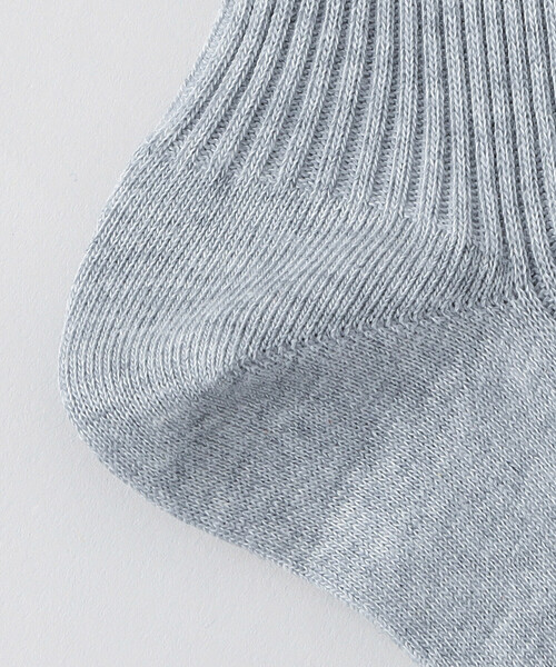 COMME CA MEN（コムサメン）の「ワンポイント リブソックス（ソックス/靴下・メンズ・グレー/ブラック/ホワイト・27.0cm）」の10枚目の写真