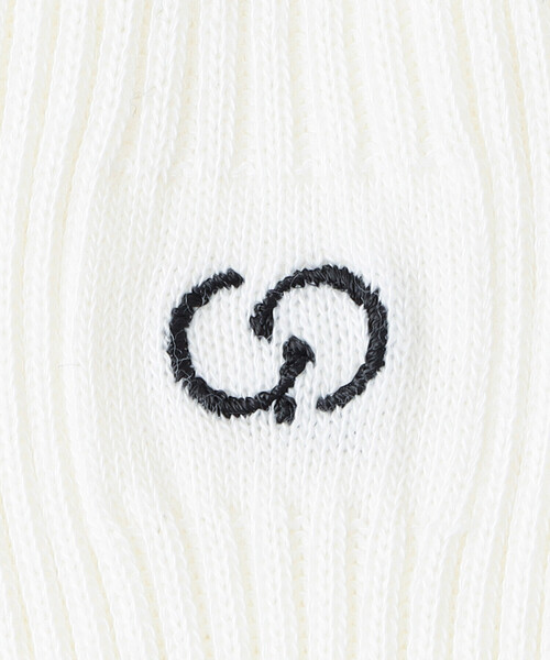 COMME CA MEN（コムサメン）の「ワンポイント リブソックス（ソックス/靴下・メンズ・グレー/ブラック/ホワイト・27.0cm）」の6枚目の写真