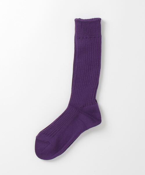 THE SHINZONE（ザ　シンゾーン）の「THE SHINZONE BAGGY SOCKS 22SMSIT01（ソックス/靴下・レディース・ホワイト/ライトピンク/オリーブ/イエロー/グレー/パープル・FREE）」の4枚目の写真