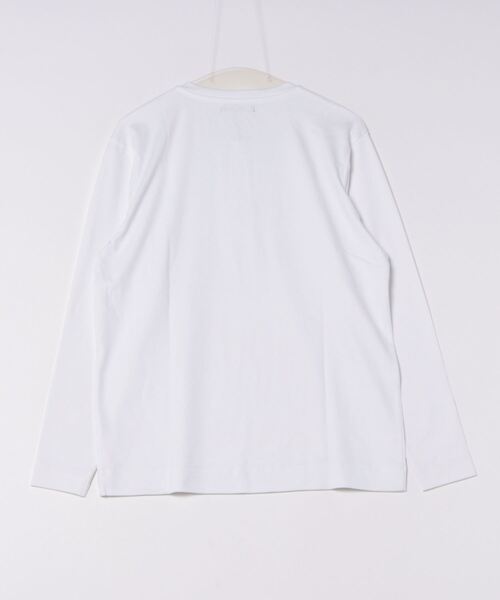 RATTLE TRAP(ラトルトラップ)の「シルケットポンチヘンリーネックロンT(Tシャツ/カットソー・メンズ・ダークグレー/ホワイト/ブラック・M/L/LL/S)」の4枚目の写真