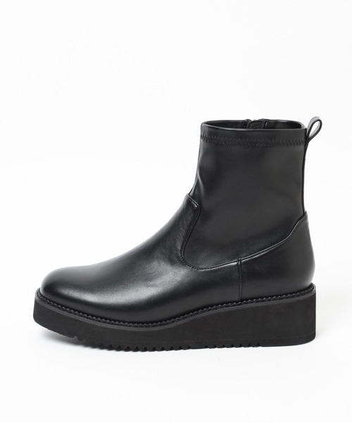 Elura(エルーラ)の「ソフトFIT軽量厚底ブーツ/146749(ブーツ・レディース・ブラウン/ブラック・LARGE/MEDIUM/SMALL)」の4枚目の写真