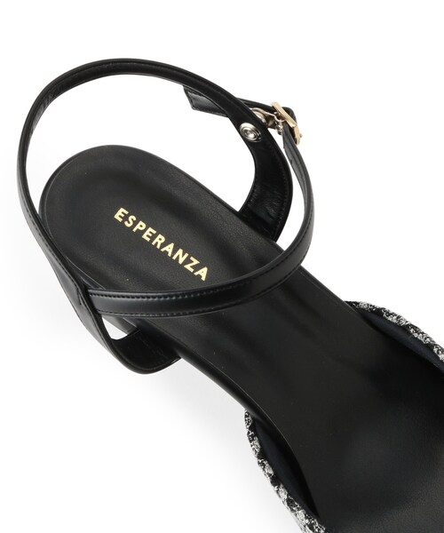 ESPERANZA（エスペランサ）の「アンクルストラップパンプス（パンプス・レディース・ベージュ/ブラック/ブラック系8・S/M/L/LL）」の17枚目の写真