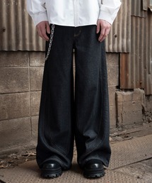 Forte（フォルテ） | West Side Modern Vintage Like Baggy Denim Pants/ウエストサイドモダンヴィンテージライクバギーデニムパンツ(デニムパンツ)