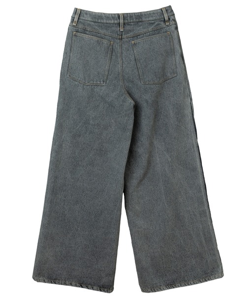 West Side Modern Vintage Like Baggy Denim Pants/ウエスト