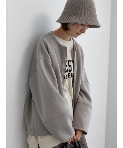 Samansa Mos2 blue（サマンサモスモスブルー）の「モールベルハット（ハット・レディース・ブラック/ベージュ/グレー・F）」の10枚目の写真