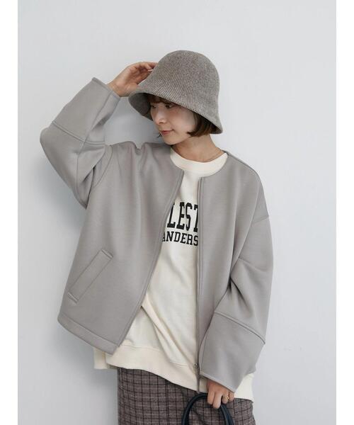 Samansa Mos2 blue（サマンサモスモスブルー）の「モールベルハット（ハット・レディース・ブラック/ベージュ/グレー・F）」の11枚目の写真