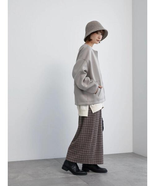 Samansa Mos2 blue（サマンサモスモスブルー）の「モールベルハット（ハット・レディース・ブラック/ベージュ/グレー・F）」の13枚目の写真