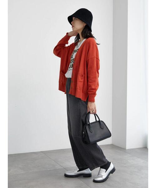 Samansa Mos2 blue（サマンサモスモスブルー）の「モールベルハット（ハット・レディース・ブラック/ベージュ/グレー・F）」の20枚目の写真