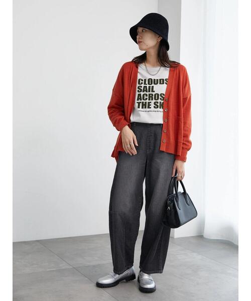 Samansa Mos2 blue（サマンサモスモスブルー）の「モールベルハット（ハット・レディース・ブラック/ベージュ/グレー・F）」の21枚目の写真