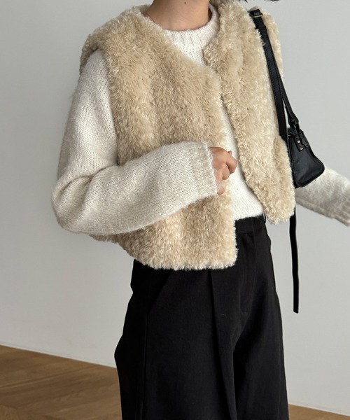 CANAL JEAN（キャナルジーン）の「diggity ファーベスト（ベスト