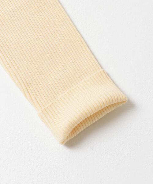 ITEMS URBANRESEARCH（アイテムズ アーバンリサーチ）の「タートルネックリブニット（ニット/セーター・レディース・オフホワイト/ブルー/ブラック/グリーン系その他/オレンジ・FREE）」の9枚目の写真