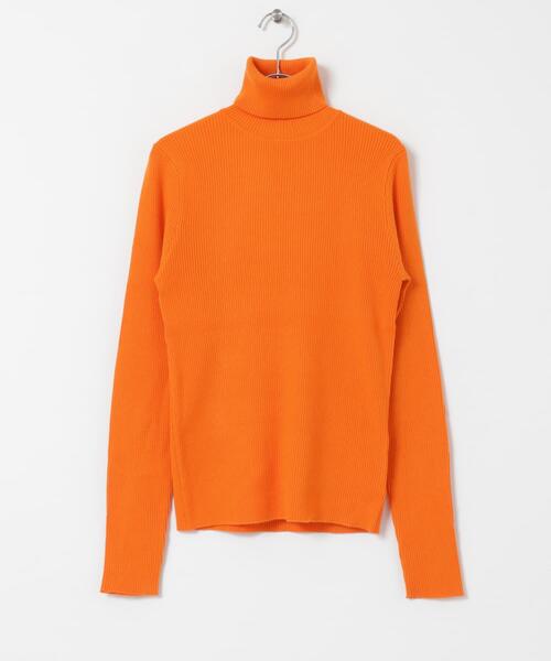 セール】タートルネックリブニット（ニット/セーター）｜ITEMS