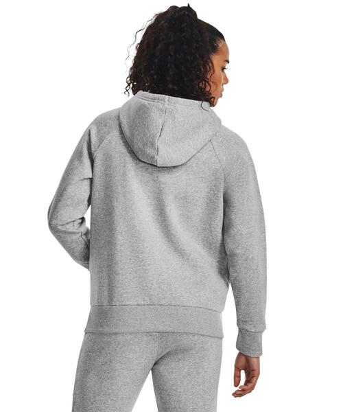 UNDER ARMOUR（アンダーアーマー）の「UAライバルフリース ビッグロゴ プルオーバー フーディー（ライフスタイル/レディース）（スウェット・レディース・グレー・M/L/S/XL）」の5枚目の写真