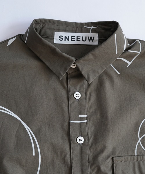 sneeuw（スニュウ）の「ピルエットシャツ（シャツ/ブラウス・レディース・グレー/チャコールグレー・1/3）」の12枚目の写真