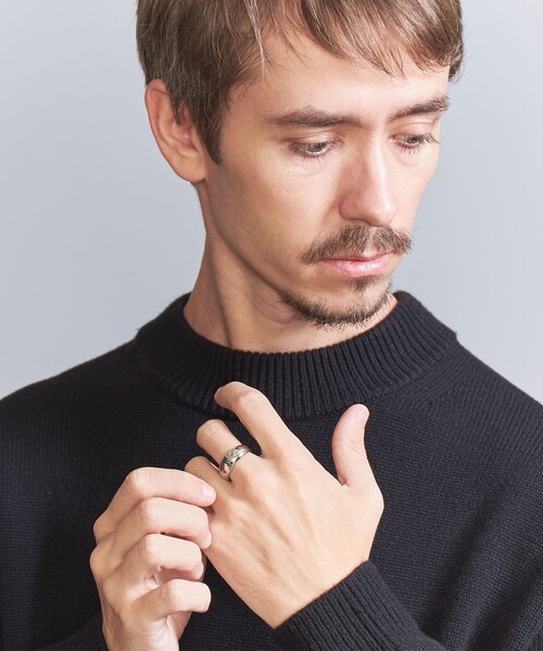 BEAUTY&YOUTH UNITED ARROWS（ビューティーアンドユースユナイテッドアローズ）の「ブラス リング（リング・メンズ・ゴールド/シルバー・17/13/19）」の2枚目の写真