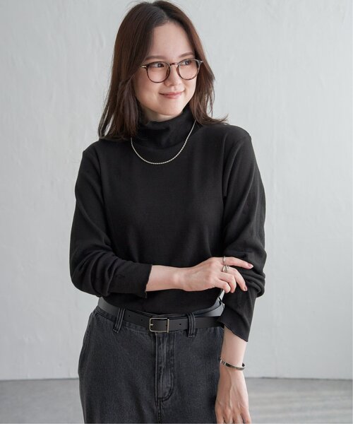 雑誌InRed12月号掲載】ミニワッフルタートルロンT（Tシャツ