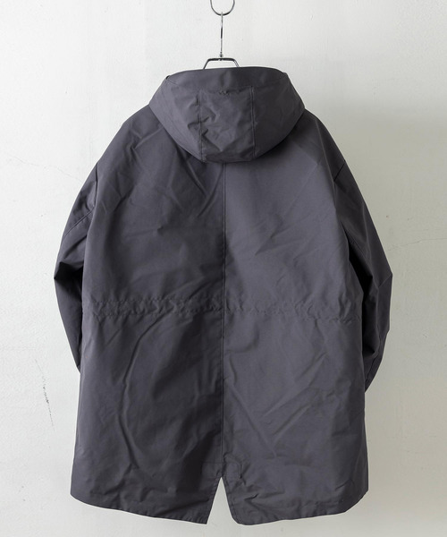 +phenix（プラスフェニックス）の「+phenix(プラスフェニックス)MODS DOWN COAT モッズダウンコート / プロダクト by GORE TEX LABS（モッズコート・メンズ・チャコール/カーキ/ブラック・L/M）」の11枚目の写真
