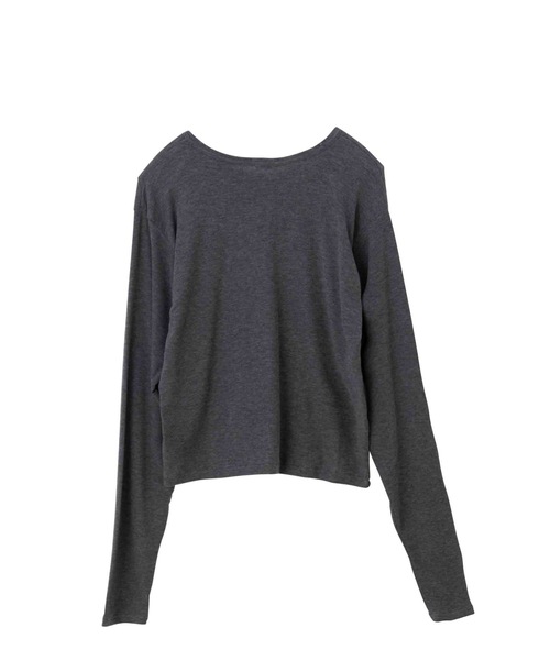 SEA（シー）の「ベアフライス サーディンボタンカーディガン（カーディガン/ボレロ・レディース・チャコールグレー/ブラック/ホワイト/レッド・ONE SIZE）」の18枚目の写真