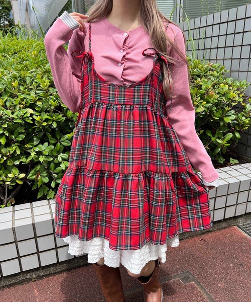 WC（ダブル シー）の「《完売アイテム再販☆》リボンセットチェック