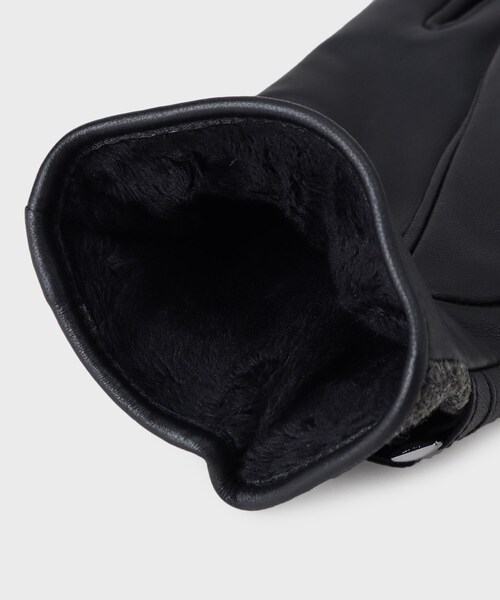 tk.TAKEO KIKUCHI(ティーケータケオキクチ)の「◆ファブリックコンビグローブ(手袋・メンズ・グレー系4/グレー系3/チャコール・00)」の7枚目の写真