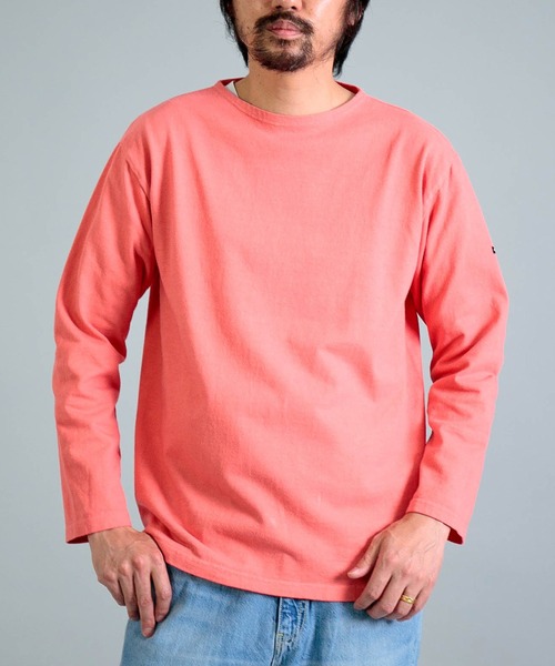 OMNIGOD mens / オムニゴッド] 天竺 ボートネックチューブシャツ