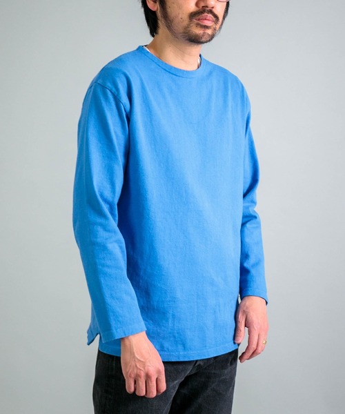 OMNIGOD mens / オムニゴッド] 天竺 ボートネックチューブシャツ