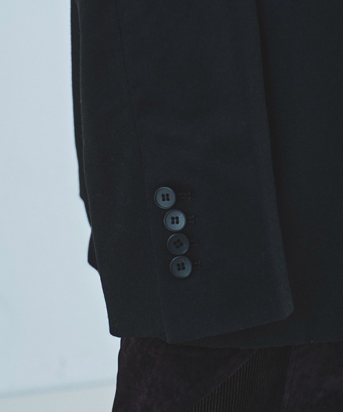 UNITED TOKYO（ユナイテッドトウキョウ）の「【残りわずか！】ラペルポイントテーラードジャケット｜春服（テーラードジャケット・レディース・カーキ/ブラック・FREE）」の12枚目の写真