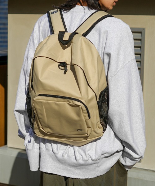 MEI(メイ)の「【MEI / メイ】-STANDARD PAC/バックパック /デイパック/ リュック(バックパック/リュック・メンズ・サックスブルー/グリーン/ワイン/ブラック/グレー/ネイビー/ベージュ/カーキ/ブラウン・FREE)」の1枚目の写真