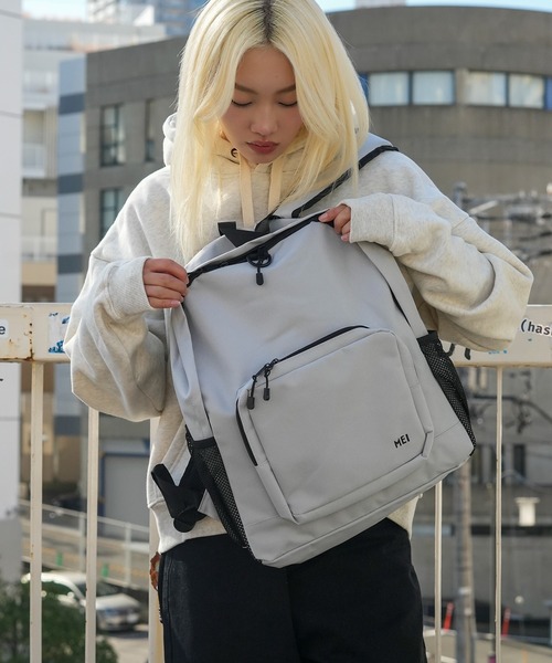 MEI(メイ)の「【MEI / メイ】-STANDARD PAC/バックパック /デイパック/ リュック(バックパック/リュック・メンズ・サックスブルー/グリーン/ワイン/ブラック/グレー/ネイビー/ベージュ/カーキ/ブラウン・FREE)」の18枚目の写真