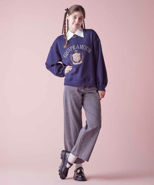 F i.n.t(フィント)の「ネクタイ付きビッグカラーシャツ(シャツ/ブラウス・レディース・オフホワイト/ライトベージュ・FREE)」の7枚目の写真