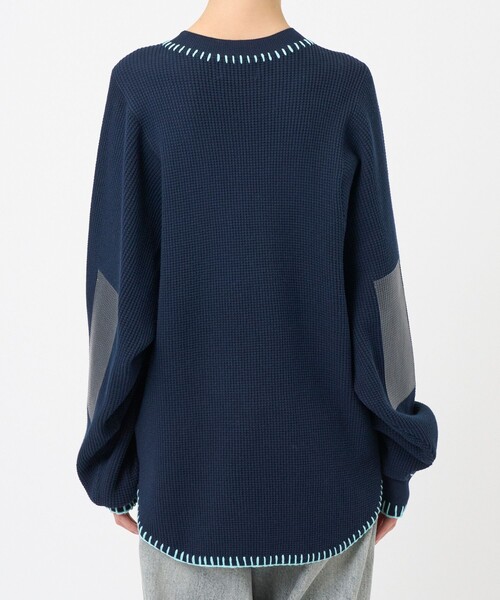 22fw soduk ニット　スドーク soduk/スドーク】thermal knit pullover/ニット（ニット