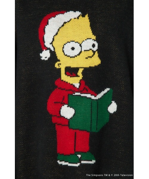RODEO CROWNS WIDE BOWL(ロデオクラウンズワイドボウル)の「(THE SIMPSONS)チュニックニットワンピース(ワンピース・レディース・ブラック・FREE)」の12枚目の写真