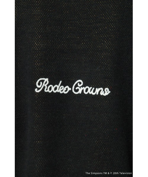 RODEO CROWNS WIDE BOWL(ロデオクラウンズワイドボウル)の「(THE SIMPSONS)チュニックニットワンピース(ワンピース・レディース・ブラック・FREE)」の13枚目の写真