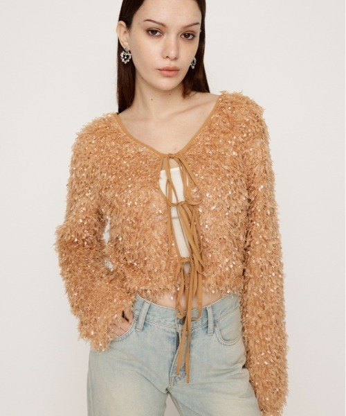 オネット Honnete HO-24AW T30-CHK リサイクルウール シャギー ベスト チェック Shaggy Sleeveless Top_Recycled Wool Shaggy Check 2024AW 秋冬 爆買 Honnete オネット HO-24AW T30 リサイクルウール シャギー