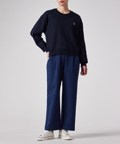 ウィメンズ ゼブラワッペン スウェット / 155409 352V（Tシャツ