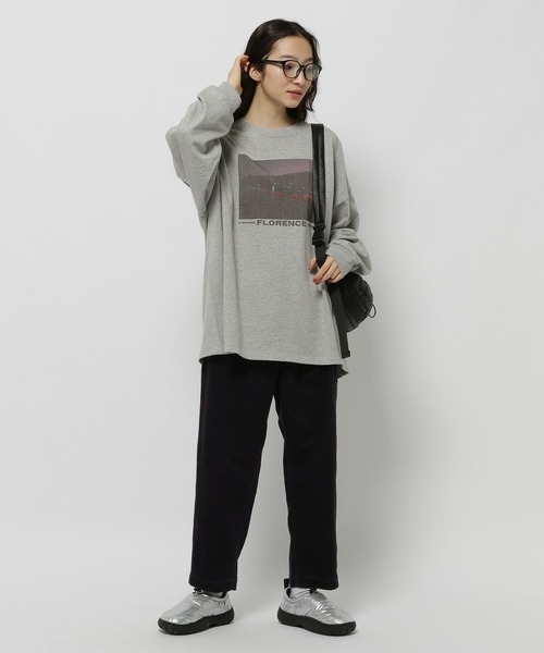 充実の品 niko and（ニコアンド）の「アソートフォトロングTシャツ（T トップス