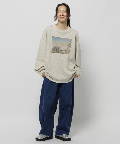 niko and（ニコアンド）の「アソートフォトロングTシャツ（T
