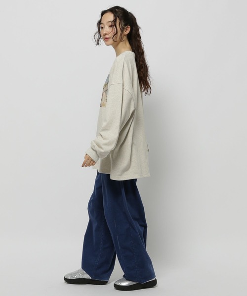 niko and（ニコアンド）の「アソートフォトロングTシャツ（T