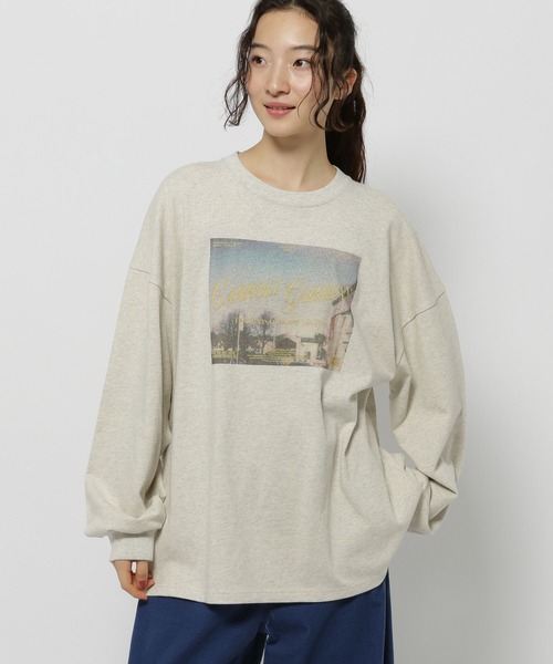 niko and（ニコアンド）の「アソートフォトロングTシャツ（T