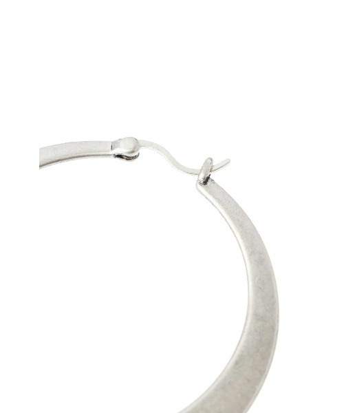 CLANE（クラネ）の「PLATE HOOP PIERCE（ピアス（両耳用）・レディース・シルバー・FREE）」の6枚目の写真