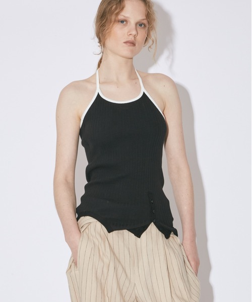 beautiful people タンクトップ UMBRO double-end jersey tank